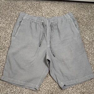 Tommy Bahama Light Gray Men's Flat Front Shorts